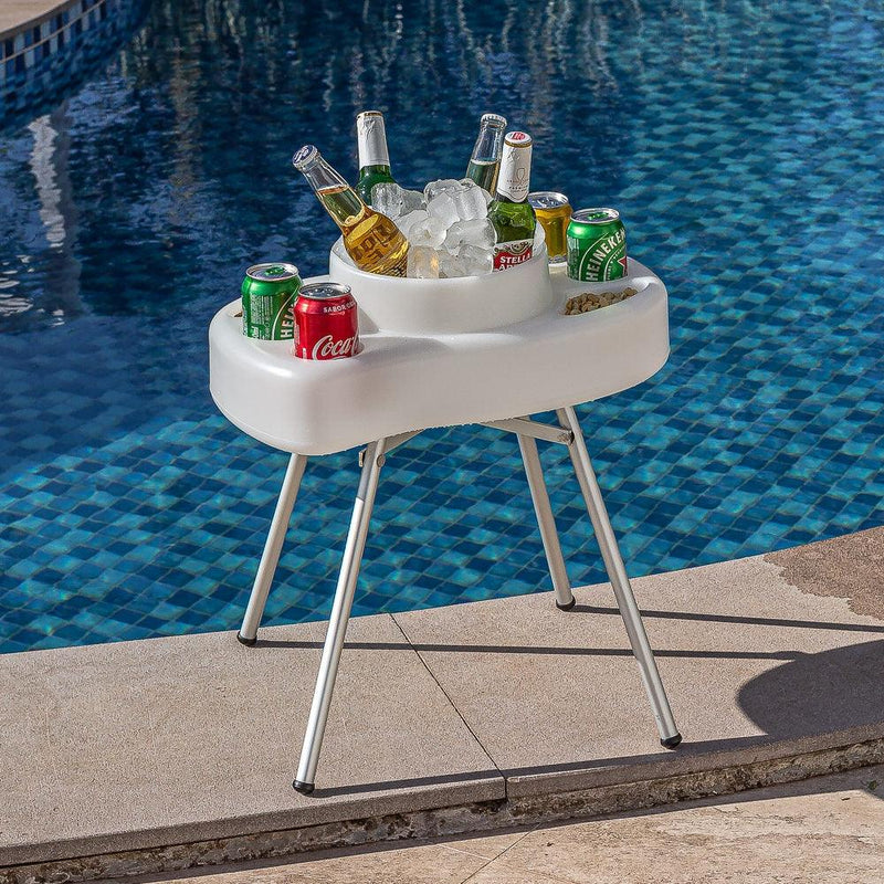 Cooler com Porta Copos Pool Party com Suporte