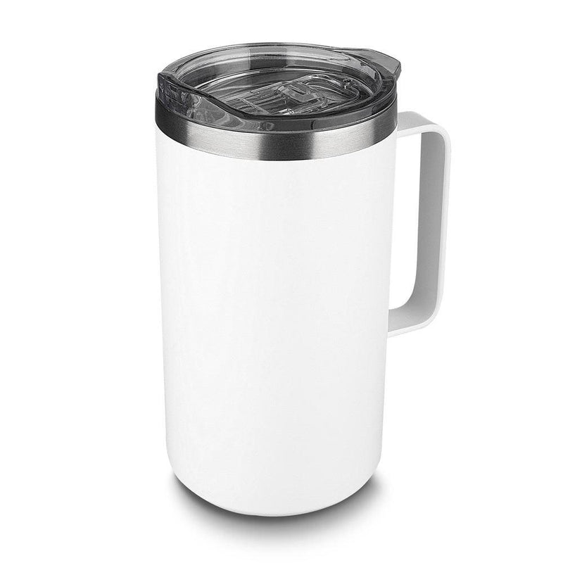 Caneca Térmica com Tampa de 750ml All White