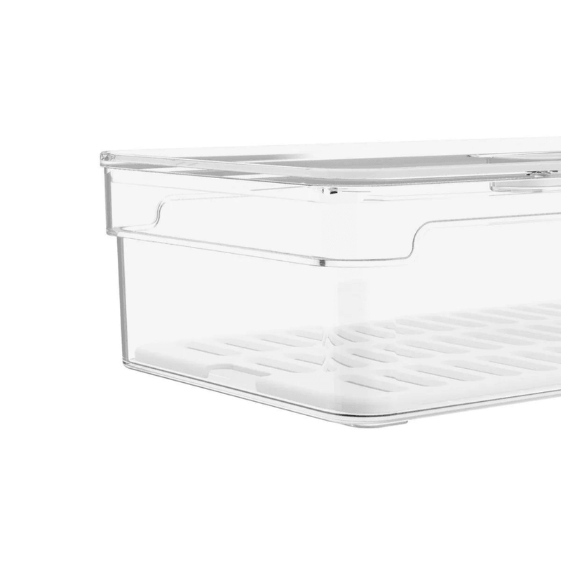 Organizador De Geladeira Acrílico 2,8L Clear Fresh