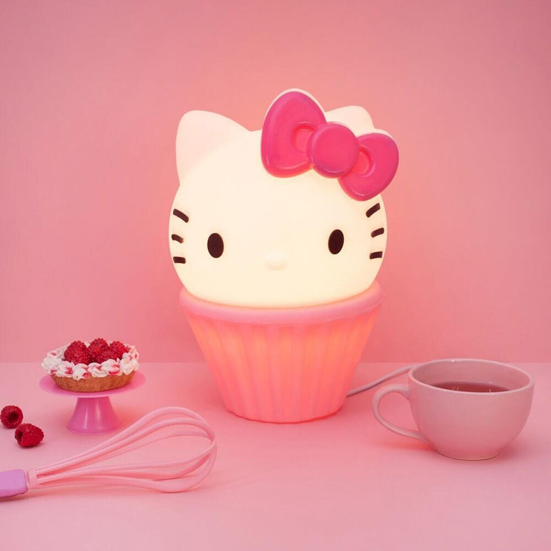 Luminária 3D Hello Kitty Cake Rosa