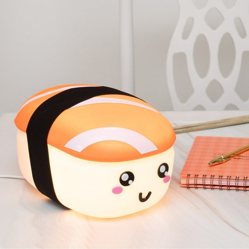 Luminária de Mesa 3D Sushi Kawaii