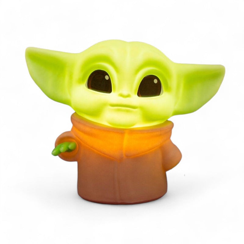 Luminária de Mesa 3D Baby Yoda Grogu Star Wars