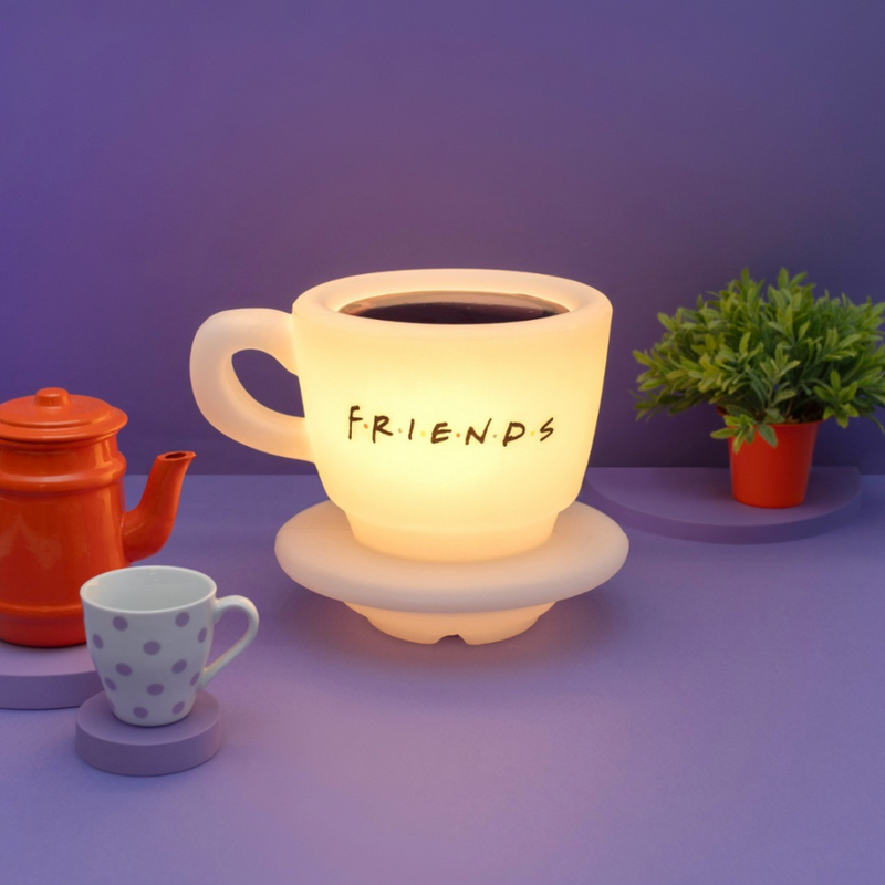 Luminária de Mesa 3D Xícara Friends Central Perk